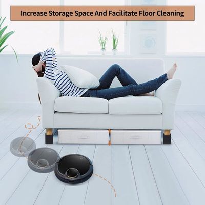 Rehausses De Meubles En Acier De 52 Mm, Rehausseurs Robustes Pour Pieds De Table Et De Lit Rehausseurs De Lit De 52 Cm De Hauteur 4 Rehausseurs De Lit Pieds De Canape 91834228