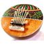 Karimba Kalimba Guitare Piano à Pouce Sanza Coco Instrument Musique Bois Peint