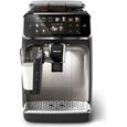 PHILIPS Machine Espresso entièrement automatique - 12 délicieux types de café préparés avec des grains frais - Ecran TFT (EP5447/90)-0