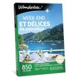 Wonderbox - Box cadeau - Week-end et délices en amoureux - 850 séjours gourmands et romantiques-0