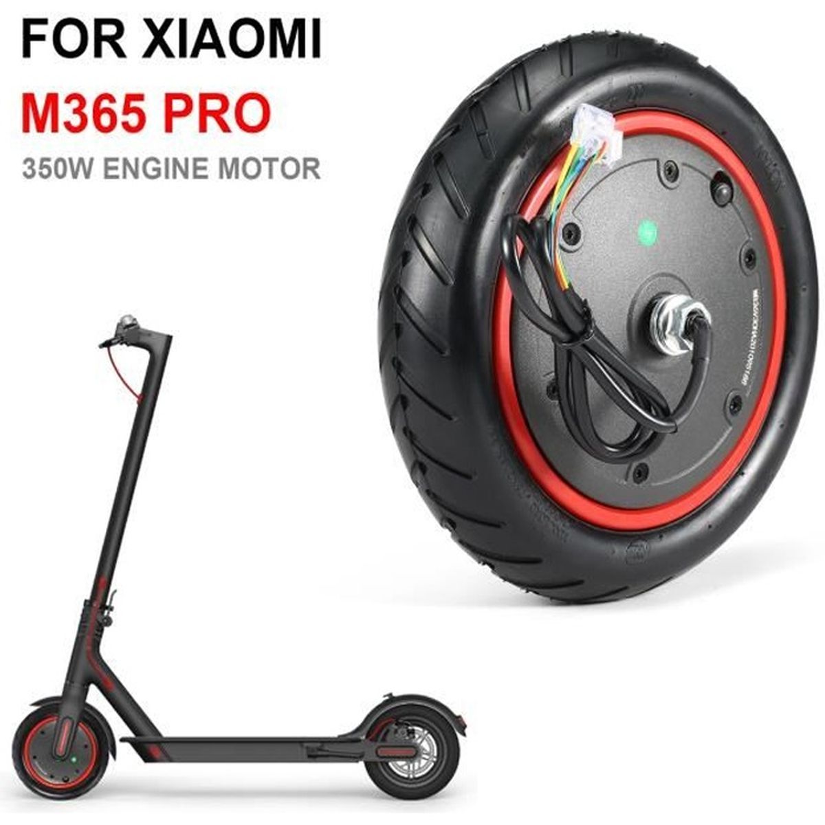 Kit pneus 10 pouces Xuancheng Xiaomi M365 / PRO 2 / 1S / Essential / Mi Scooter 3 - Trott en Provence