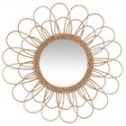 ATMOSPHERA CRÉATEUR D'INTÉRIEUR Miroir "Fleur" rotin D56cm - Atmosphera createur d'interieur