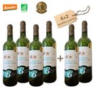 CHATEAU CHAVRIGNAC Château Chavrignac –Grand Vin Blanc de Bordeaux AOC Bio en Biodynamie-2023 -Médaillé Or -6 Bouteilles de 75cl