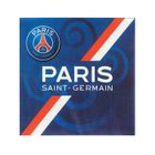 Serviettes jetables - DYNASTRIB - PSG - Lot de 20 - 33 x 33 cm - Papier 2 plis bleu