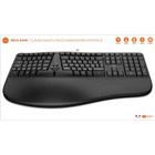 Clavier sans fil - Ergonomique - MOBILITY LAB - K30W - AZERTY - Multi-connexions - Noir