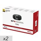 Intercom Bluetooth - SENA - SF2 HD DUO - 2 Kits - Autonomie 13h - Portée 800m