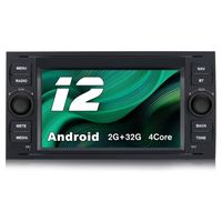 AWESAFE Android Autoradio pour Ford Focus 2Din 7 Pouces Écran Tactile USB/WiFi/FM RDS