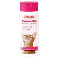 BEAPHAR Shampooing extra-doux Bulles - Pour chat - 250ml
