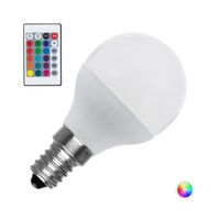 TECHBREY Ampoule LED E14 Dimmable RGBW G45 4.5W 85xØ45 mm RGBW 200º