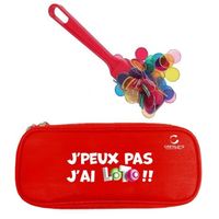 Kit Loto Bingo 3 En 1 Complet - Trousse + Bâton Magnétique + 100 Pions Aimantés - Accessoires Jeu De Société - À Partir De 3 Ans
