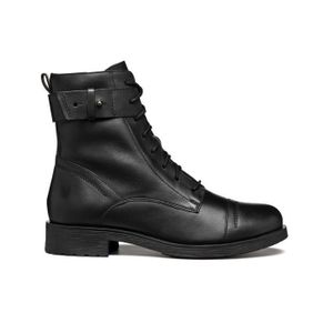 Bottines Femmes En Cuir Noir San Marina - Taille 37, Style Santiague | Très Bon état
