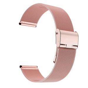 BRACELET MONTRE CONNEC. couleur rose taille 22mm Bracelet de montre pour S