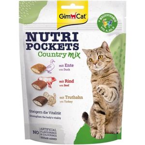 FRIANDISE Snack Pour Chat - Nutri Pockets Country Mix Croust