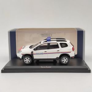 VOITURE - CAMION Voiture miniature - Norev - Dacia Duster DOUANE POLICE 2019 - Blanc - Mixte - Adulte