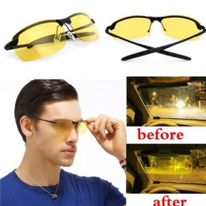 IGnaef Lunettes de conduite de vision nocturne pour femmes lunettes de lentille jaune antireflet de conception de mode polarisées pour la conduite