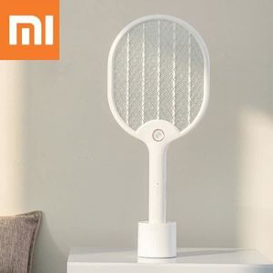Efficace Contre Les Mouches Insectes Tapette /à Mouches Permet de Se D/ébarrasser des Moustiques,Protection de Maille 3 Couches USB Tapette/à Mouche Electrique Bi009 Raquette Anti Moustique Rouge