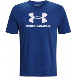 T-SHIRT T-shirt UNDER ARMOUR Sportstyle Logo Ss Niebieska Bleu - Homme/Adulte
