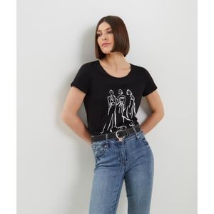 T-SHIRT GRAIN DE MALICE - T-shirt manches courtes femme