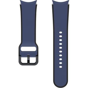 BRACELET MONTRE CONNEC. Bracelet Sport Bicolore Galaxy Watch4 / Watch5 Bleu marine