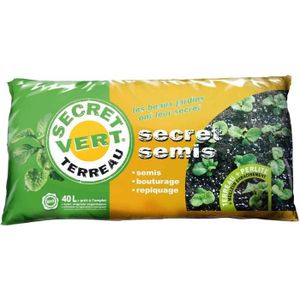 TERREAU - SABLE Secret semis terreau 40 litres