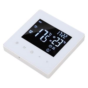 THERMOSTAT D'AMBIANCE YOSOO Thermostat intelligent LCD Thermostat intelligent blanc écran tactile 16A écran LCD contrôleur de moteur pompe Wifi