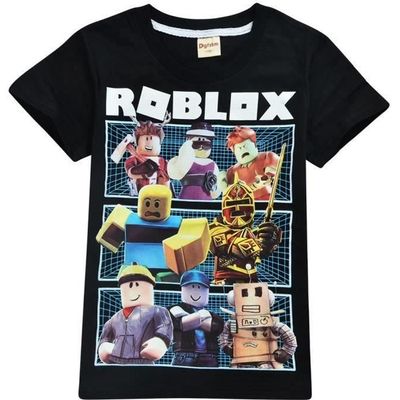 Roblox T Shirt Enfant Noir Noir Noir Achat Vente T Shirt