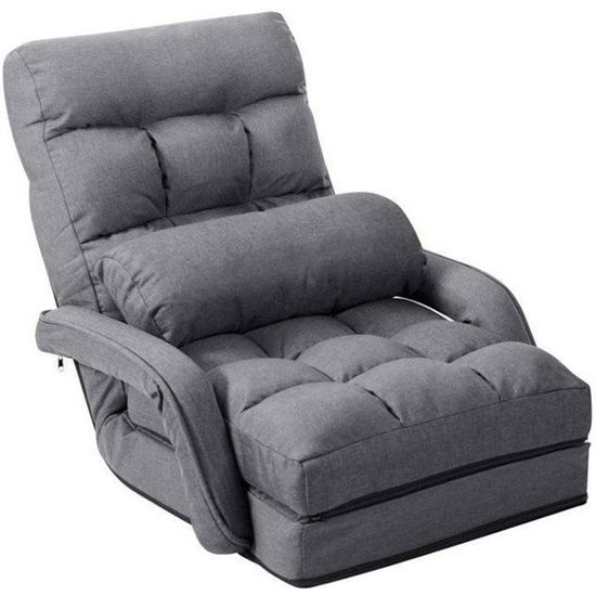Fauteuil Scandinave En Rotin PE Avec Coussin - Cadre Bois De Caoutchouc, Design Milieu De Siècle, Confortable - 2