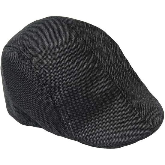 Casquette Plate Vintage Style Newsboy - Coton Réglable Homme | Chapeau Béret Gatsby Pour Look Rétro Et Décontracté