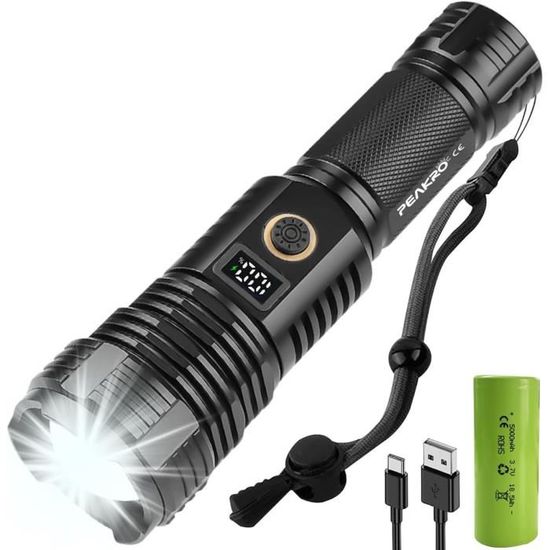 2023 nouvelle lampe de poche LED Ultra puissante USB lampe torche