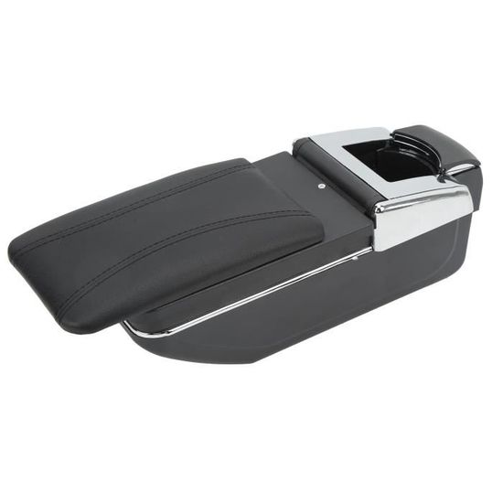 HOCAH Boîte D'accoudoir De Voiture Pour Renault Clio 4 2015,Boîte De Rangement D'accoudoir USB De Voiture Boîte D'organisation De Console Centrale