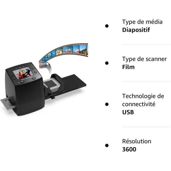 Adattatore Per Scanner Ion Wolverine Digitnow Adattatore Per Pellicole APS - Compatibile Con Scanner ION, JUMBL, Wolverine, Digitnow! E Altri Adattatore APS