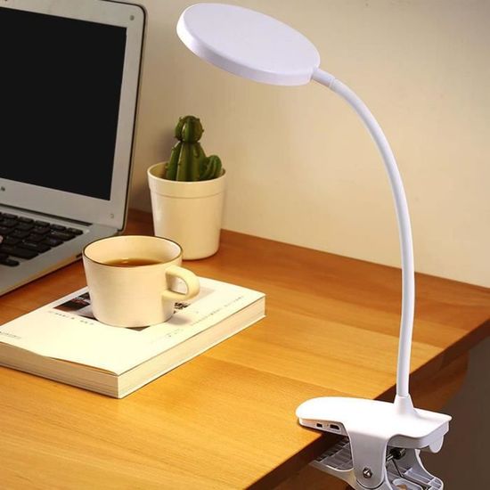 Pince sans fil lampe de Table étude tactile 1200mAh Rechargeable LED  lecture lampe de bureau USB Table lumière Flexo lampes Table nouveau, ✓  Meilleur prix au Maroc et ailleurs