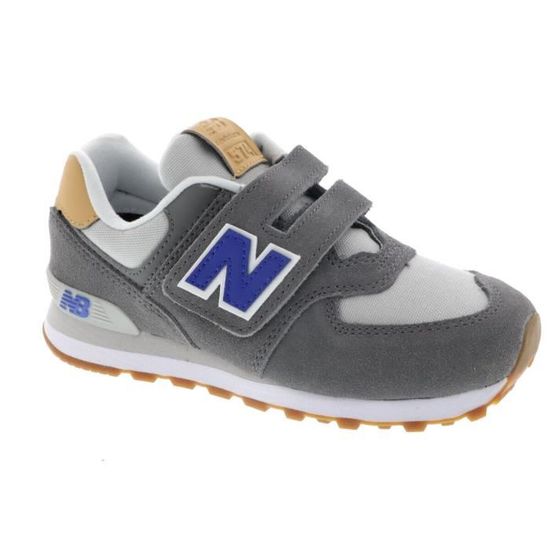 New Balance Garçon baskets en couleur Gris Taille 33 Gris Cdiscount Chaussures