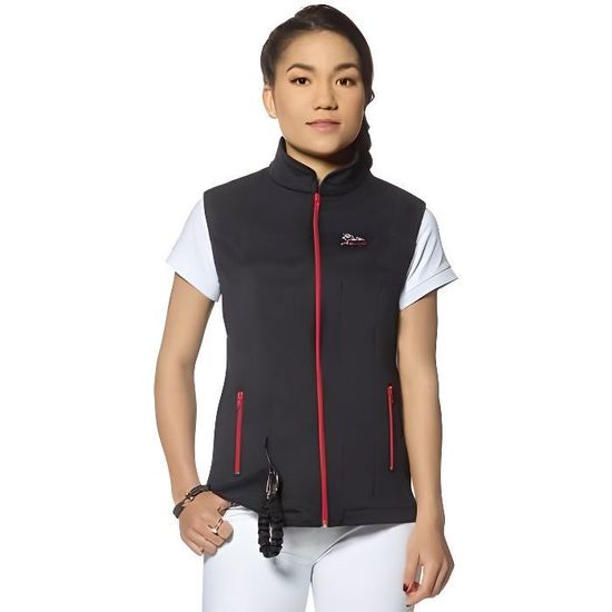 Gilet Sans Manches équestre Horseware Irlande Femme 2XS Bleu Matelassé