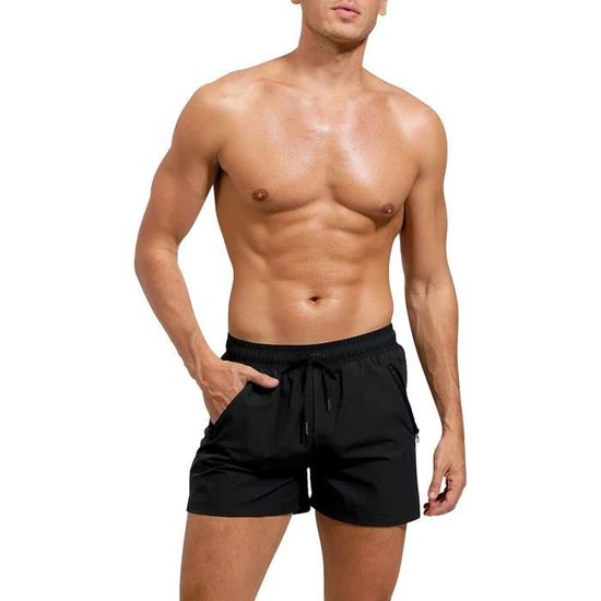 Short De Bain Homme BOLF - Sport, Plage, Piscine - Maillot De Bain Décontracté - Filet Intérieur - Couleurs Variées