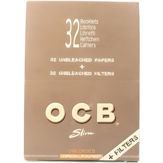 virgin paper ocb non blanchi 