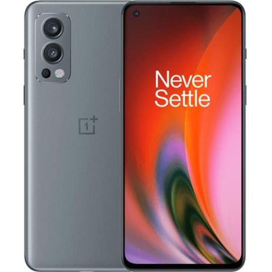 OnePlus Nord 2 8Go 128Go Gris 5G Version Européenne MediaTek Dimensity 1200-AI DN2103 Smartphone Triple Cameras 50MP