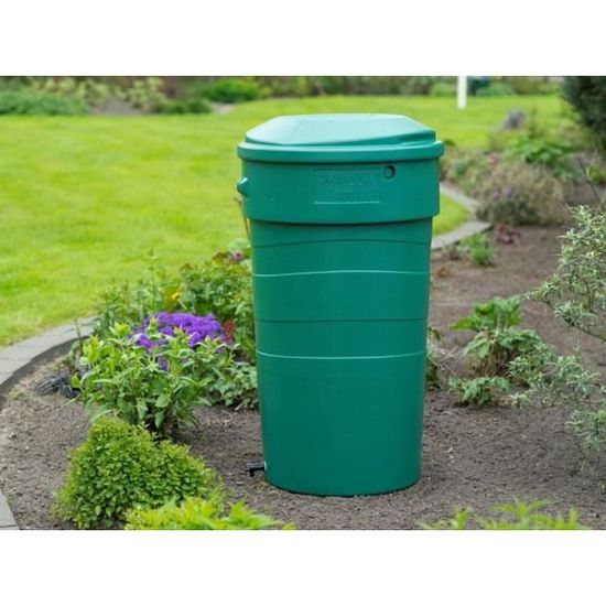 Récupérateur Deau De Pluie 320l En Polyéthylène Conique