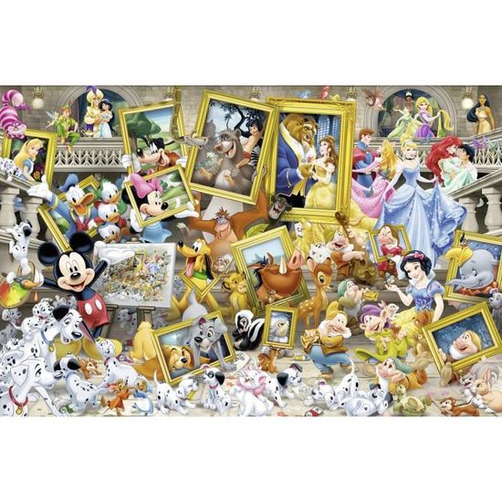 Puzzle 5000 p - Mickey l'artiste / Disney - Ravensburger - Dessins animés et BD - Mixte - 7 ans