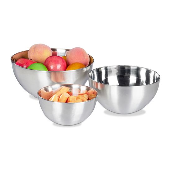 Relaxdays Set da 3 Ruote da Yoga, : 33, 26,5, 17 cm, Anelli con 2