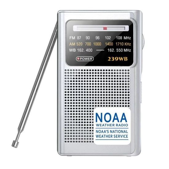 Radio Portable AM/FM Benss - Mini, Rechargeable USB, Avec écouteurs Et Recherche Automatique - 10