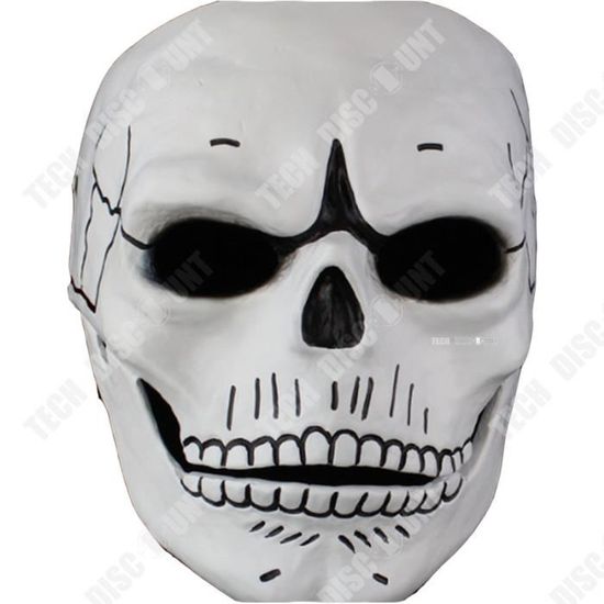 Masque décoratif - TD® - Crâne Squelette - Résine haute qualité