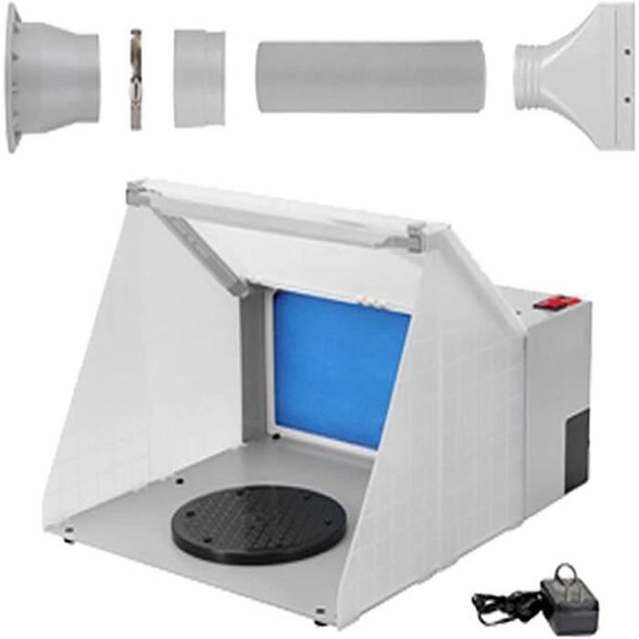 Kit De Cabine De Pulvérisation De Peinture Pour Aérographe Portable, Kit De Peinture Avec Table