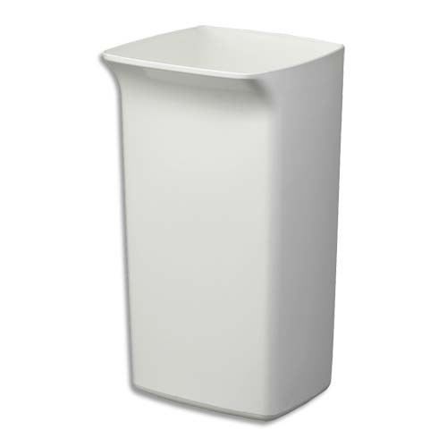 Durable Poubelle plastique carrée 1800798010