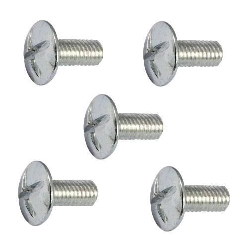 KIT 5 VIS CARTER PEUGEOT 103 VIS EMPREINTE CROIX PGT MOBYLETTE
