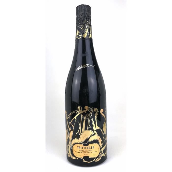 1981 - Champagne Taittinger Collection Arman - sans boite