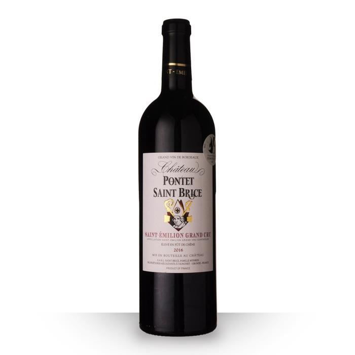 Château Pontet Saint-Brice 2016 AOC Saint-Emilion Grand Cru - 75cl - Vin Rouge