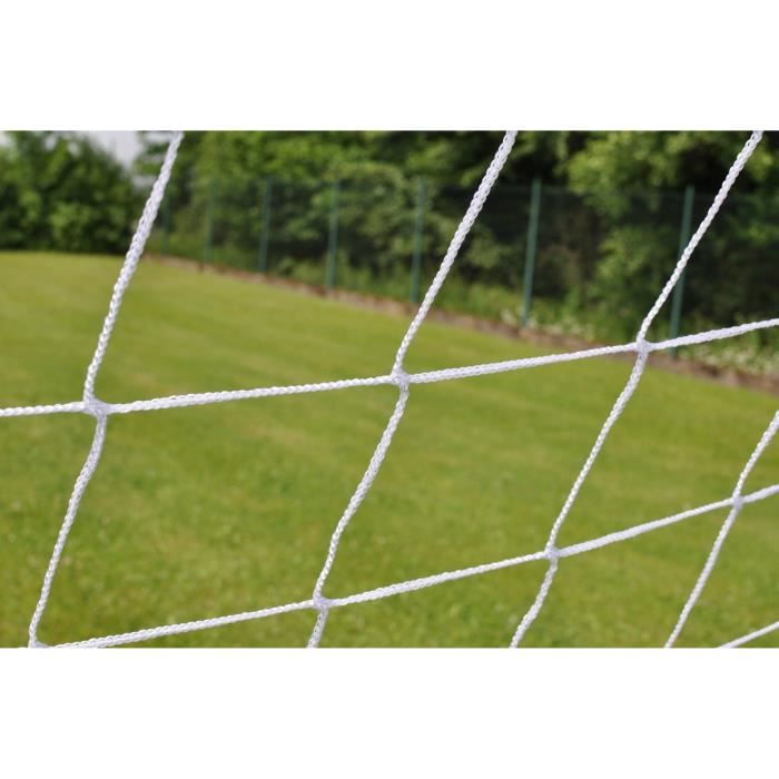 Filet pour but de foot 3x2m standard 3mm - blanc - TU