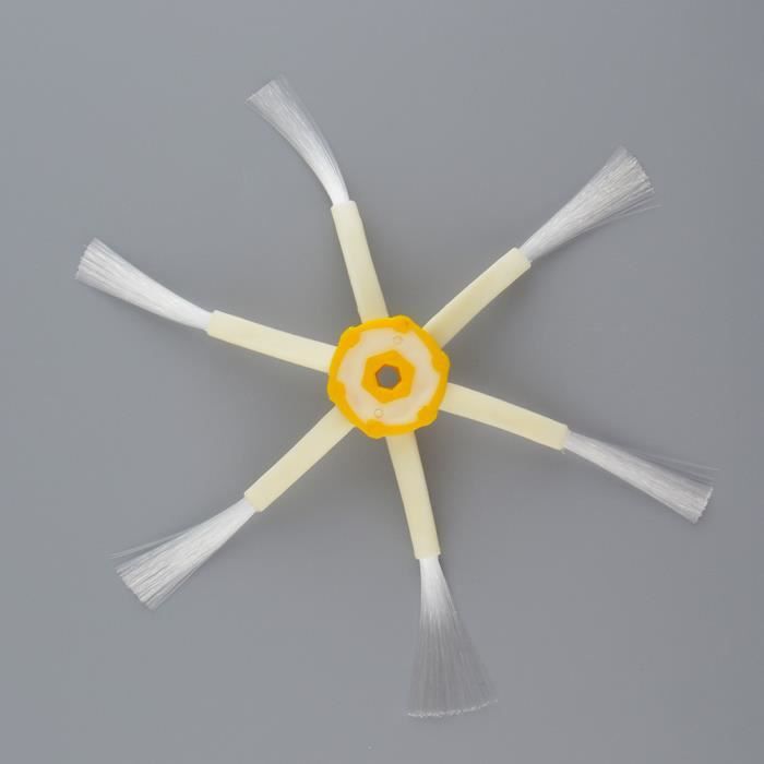 Brosse à 6 bras pour Roomba 500600 Série 700 Brosse 500 6-Bras 500 IRobot