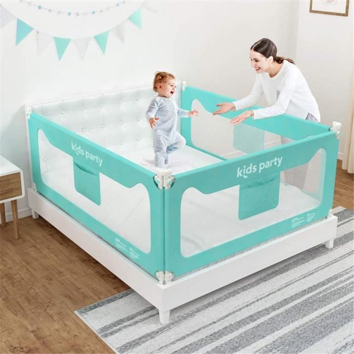 Poignées de lit d'appui et rampes de sécurité Z-SEAT Barrière De Lit Enfant Universel Réglable en Hauteur Rails De Lit p 374586